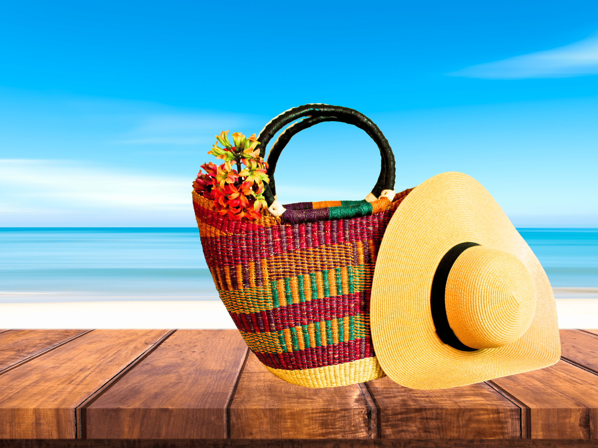 Nigerian Bolga Grocery Basket