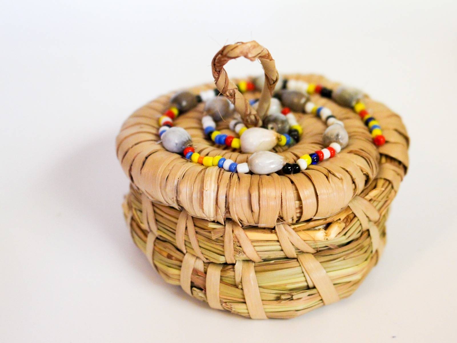 multiple purpose grass box with lid